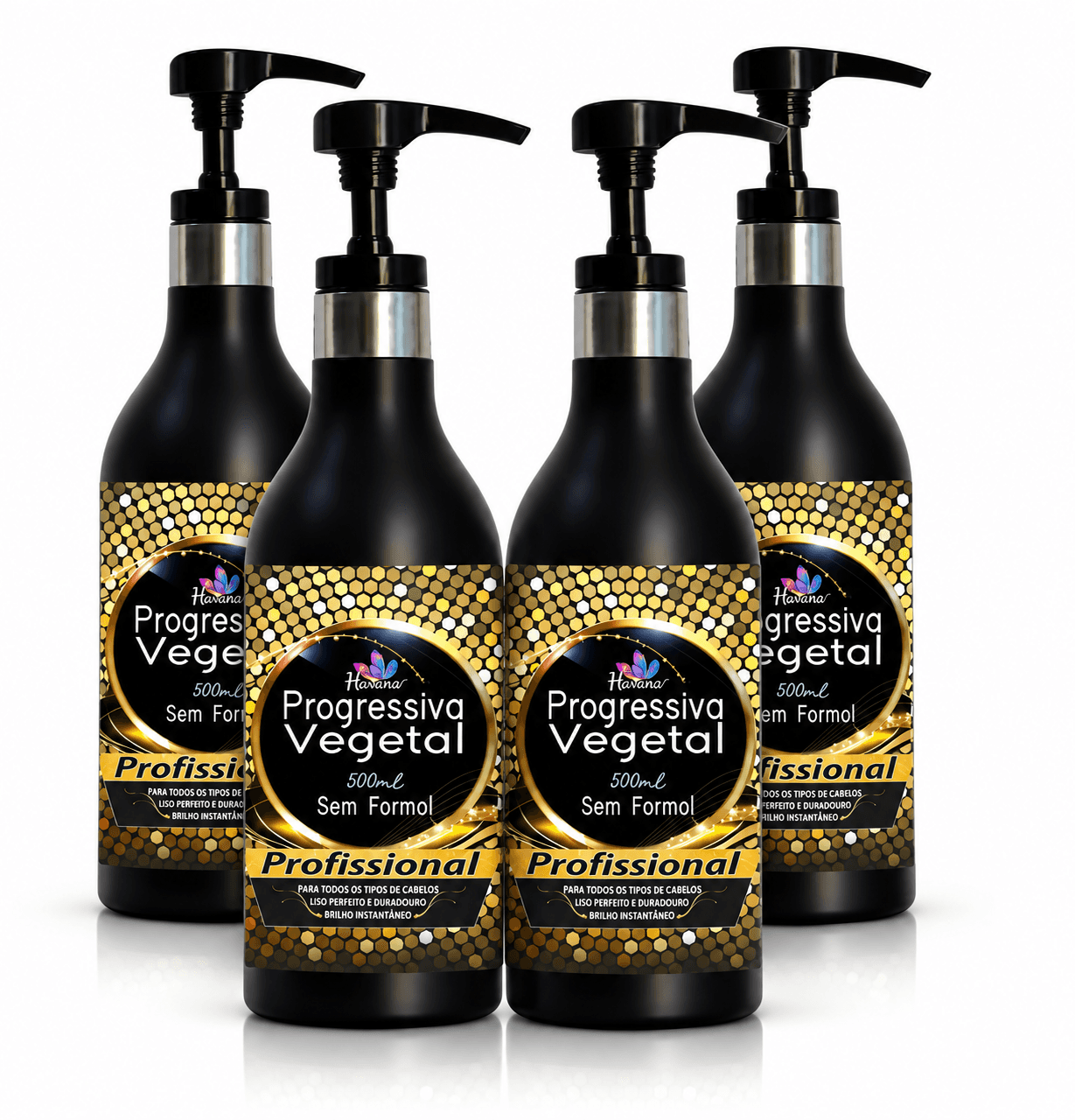 4 Unidades - Progressiva Vegetal Havana