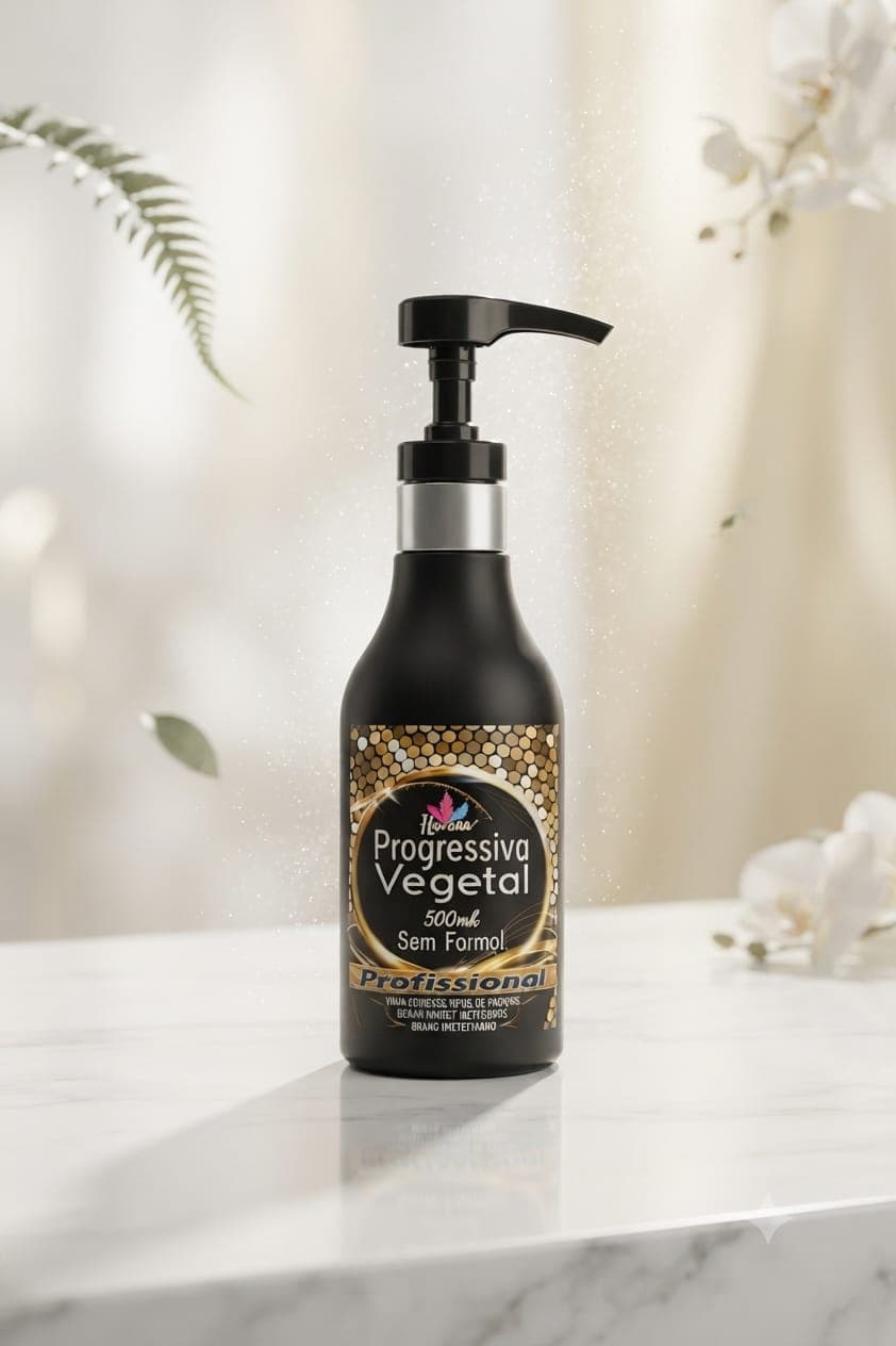 Progressiva Vegetal Havana 500ml Progressiva Vegetal Havana — frasco profissional de 500ml sem formol